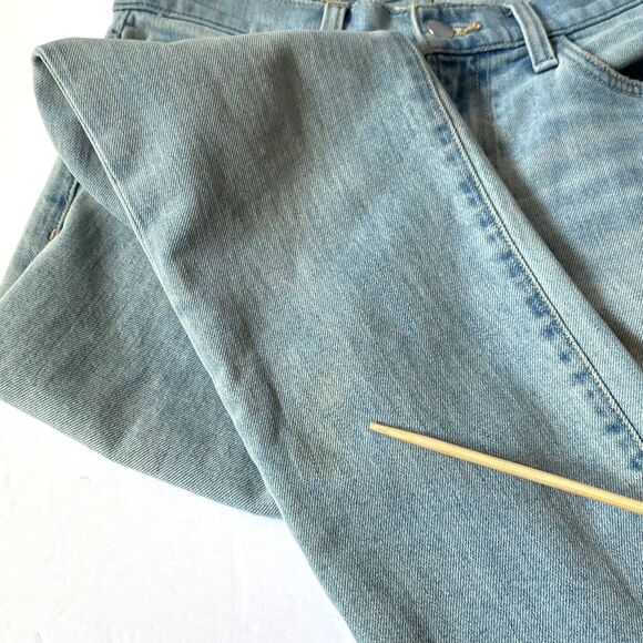 Joe's Jeans The Lara Women's Size 26 Blue Wayfarer Mid Rise Cigarette Crop Flaws - Picture 14 of 16